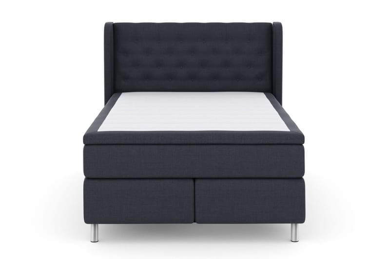 Select No 6 Komplett Sängpaket 140x200 F/M Latex/Memory - Blå/Metall - Products - Möbler - Säng - Kontinentalsäng
