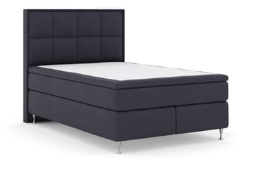 Select No 6 Komplett Sängpaket 140x200 Medium Latex/Memory - Blå/Silver - Products - Möbler - Säng - Kontinentalsäng