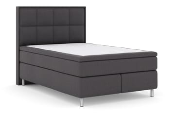 Select No 6 Komplett Sängpaket 140x200 Medium Memory/Pocket - Mörkgrå/Metall - Products - Möbler - Säng - Kontinentalsäng