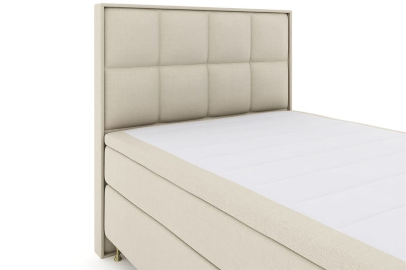 Select No 6 Komplett Sängpaket 140x200 Medium Watergel - Beige/Guld - Products - Möbler - Säng - Kontinentalsäng
