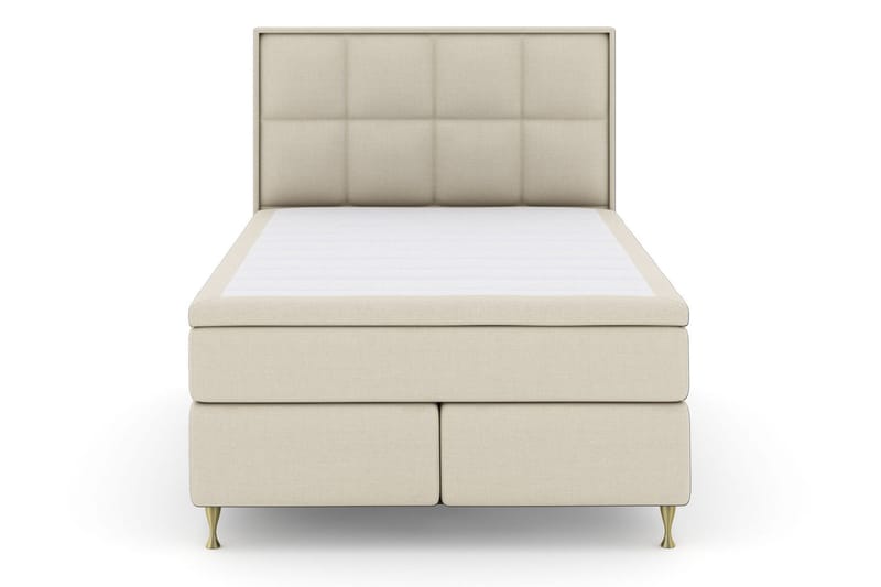 Select No 6 Komplett Sängpaket 140x200 Medium Watergel - Beige/Guld - Products - Möbler - Säng - Kontinentalsäng