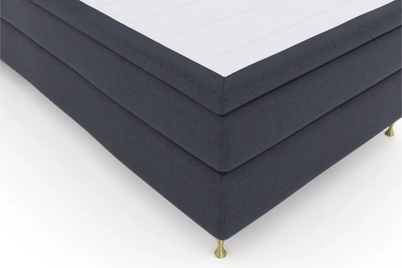 Select No 6 Kontinentalsäng 120x200 Medium Latex/Memory - Blå/Guld - Products - Möbler - Säng - Enkelsäng