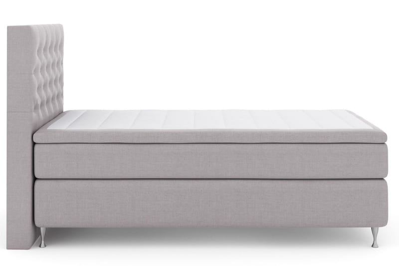 Select No 6 Kontinentalsäng 120x200 Medium Memory/Pocket - Ljusgrå/Silver - Products - Möbler - Säng - Enkelsäng