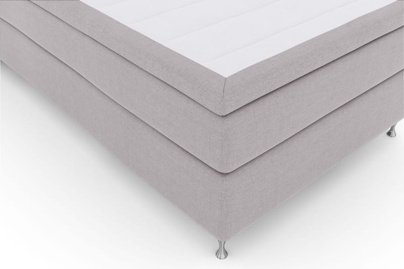 Select No 6 Kontinentalsäng 120x200 Medium Memory/Pocket - Ljusgrå/Silver - Products - Möbler - Säng - Enkelsäng