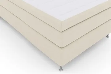 Select No 6 Kontinentalsäng 120x200 Medium Watergel - Beige/Silver - Products - Möbler - Säng - Enkelsäng