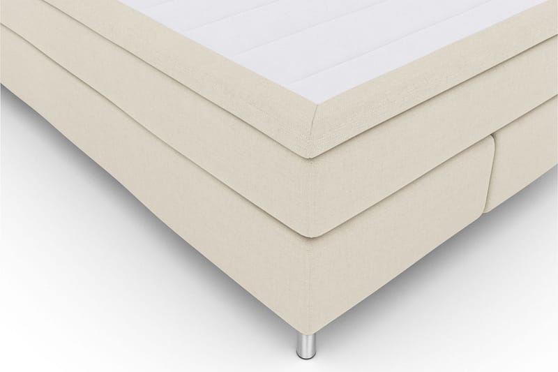 Select No 6 Kontinentalsäng 160x200 Fast Watergel - Beige/Metall - Products - Möbler - Säng - Kontinentalsäng