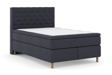 Select No 6 Kontinentalsäng 160x200 Fast Watergel - Blå/Metall - Products - Möbler - Säng - Kontinentalsäng