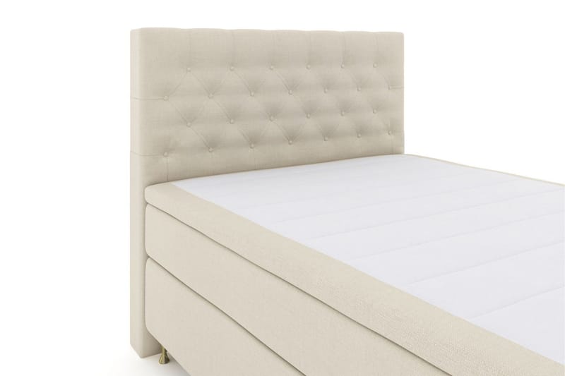 Select No 6 Kontinentalsäng 160x200 Medium Latex/Memory - Beige/Guld - Products - Möbler - Säng - Kontinentalsäng