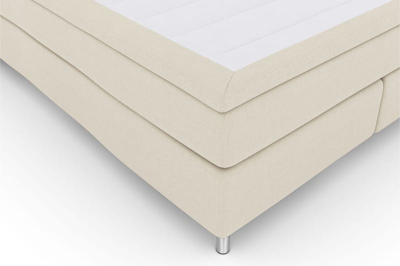 Select No 6 Kontinentalsäng 210x210 Fast Latex/Memory - Beige/Metall - Products - Möbler - Säng - Kontinentalsäng