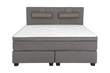 Sundborn Kontinentalsäng 160x200 cm - Grå - Products - Möbler - Säng - Kontinentalsäng