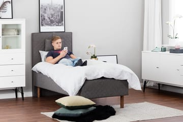 Sundborn Ramsäng 90x200 - Grå - Products - Möbler - Säng - Enkelsäng
