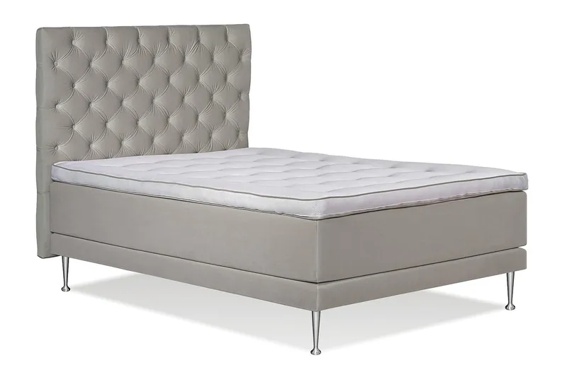 VICTORIA Kontinentalsäng 140 - Beige - Products - Möbler - Säng - Kontinentalsäng