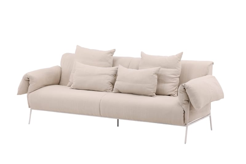 Öckerö Soffa 2-sit - Beige/Vit - Products - Möbler - Soffa - 2 sits soffa