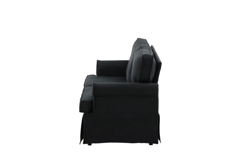 Anton 2-sits Soffa - Svart - Products - Möbler - Soffa - 2 sits soffa