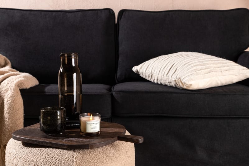 Anton 2-sits Soffa - Svart - Products - Möbler - Soffa - 2 sits soffa