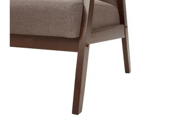 Asnes 3-sits Soffa - Brun - Products - Möbler - Soffa - 3 sits soffa