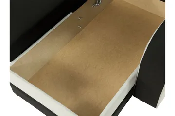 Alvared 3-sits Hörnbäddsoffa Universal - Grå/Röd - Products - Möbler - Soffa - Bäddsoffa - Bäddsoffa divan