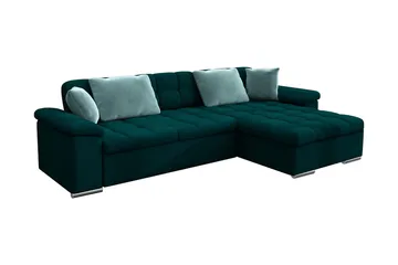 Camior 4-sits Bäddsoffa - Grön - Products - Möbler - Soffa - Bäddsoffa - Bäddsoffa divan