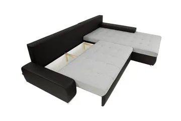 Cerys Hörnsoffa Universal - Grå - Products - Möbler - Soffa - Bäddsoffa - Bäddsoffa divan