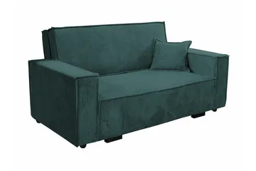 Denegal 2-sits Bäddsoffa Dark Green/Blue - Products - Möbler - Soffa - Bäddsoffa - 2 sits bäddsoffa