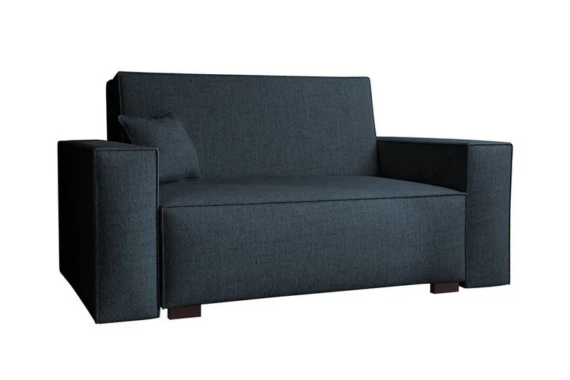 Denegal 2-sits liten bäddsoffa i Tyg, Grå