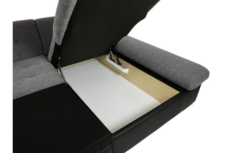 Dewitt 6-sits Bäddsoffa - Mörkgrå - Products - Möbler - Soffa - Bäddsoffa - U bäddsoffa