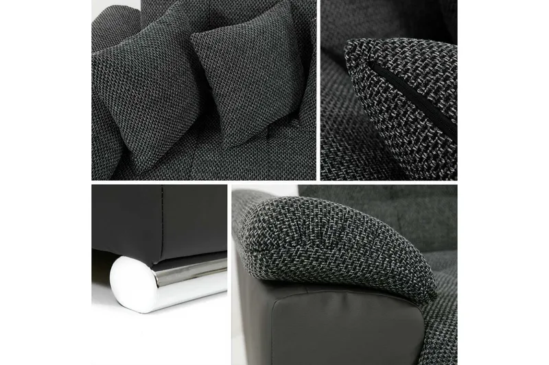 Dynir 3-sits Bäddsoffa Vänster - Products - Möbler - Soffa - Bäddsoffa - Bäddsoffa divan