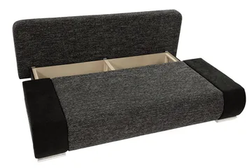 Emma Bäddsoffa 200x94x76 cm - Grå - Products - Möbler - Soffa - Bäddsoffa - Bäddsoffa längsbäddad