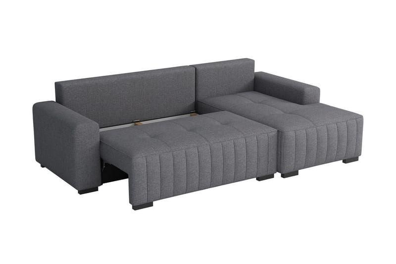 Esher Bäddsoffa Höger - Blå - Products - Möbler - Soffa - Bäddsoffa - Bäddsoffa divan