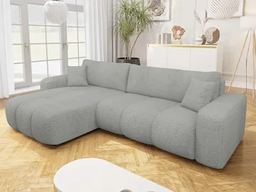 Flo Bäddsoffa med Divan 3-sits - Grå - Products - Möbler - Soffa - Bäddsoffa - Bäddsoffa divan
