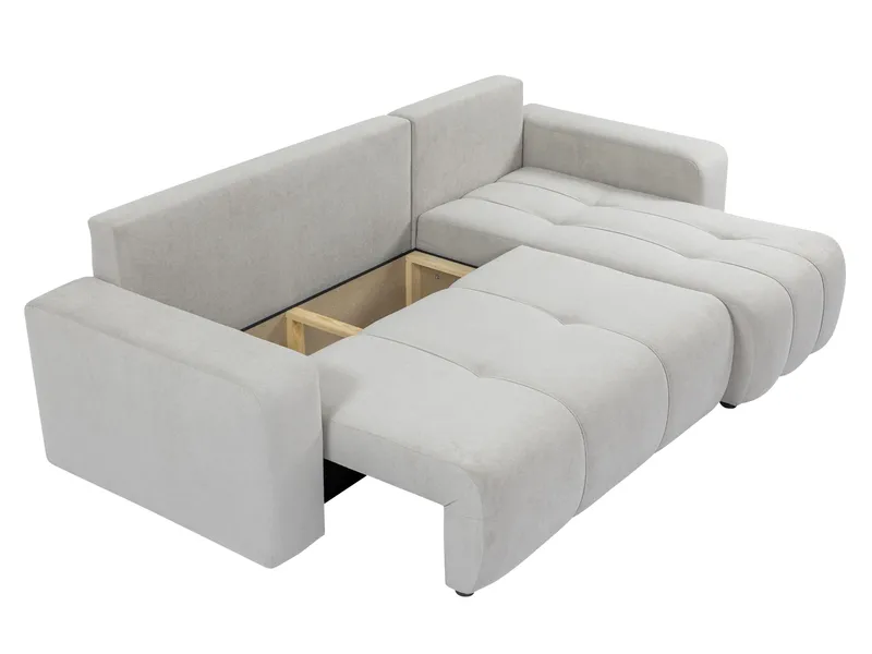Flo Bäddsoffa med Divan 3-sits - Vit - Products - Möbler - Soffa - Bäddsoffa - Bäddsoffa divan
