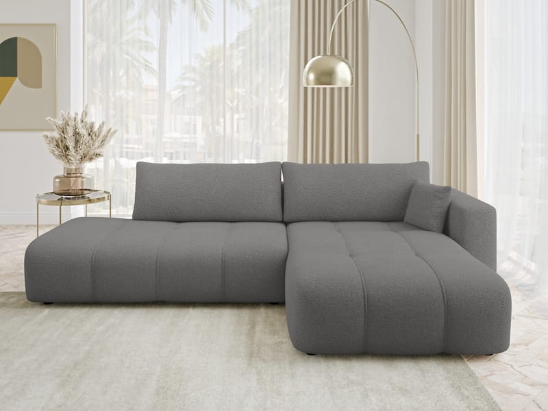 Flo Bäddsoffa med Divan 4-sits - Vit - Products - Möbler - Soffa - Bäddsoffa - Bäddsoffa divan