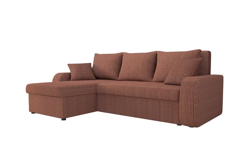 Kintore 3-sits Hörnbäddsoffa Brown