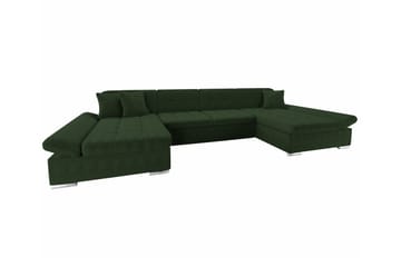 Kintore 4-sits Hörnbäddsoffa Dark green - Products - Möbler - Soffa - Bäddsoffa - Hörnbäddsoffa
