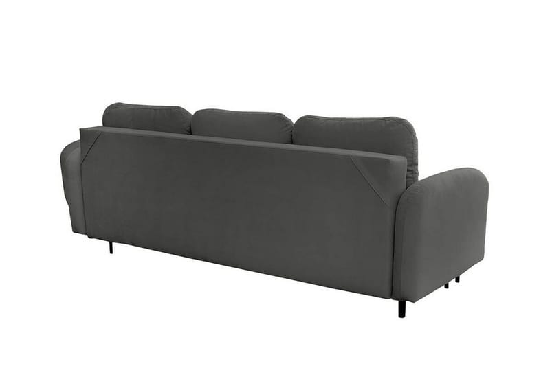 Knocklong 2-sits Bäddsoffa Dark grey - Products - Möbler - Soffa - Bäddsoffa - Bäddsoffa längsbäddad