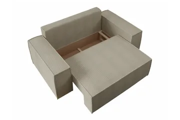 Knocklong 2-sits Bäddsoffa - Mörkgrå - Products - Möbler - Soffa - Bäddsoffa - 2 sits bäddsoffa