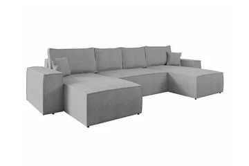 Knocklong 4-sits Hörnbäddsoffa - Ljusgrå - Products - Möbler - Soffa - Bäddsoffa - Hörnbäddsoffa