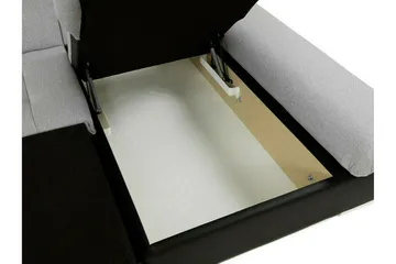 Lomux 3-sits Hörnbäddsoffa White - Products - Möbler - Soffa - Bäddsoffa - Hörnbäddsoffa