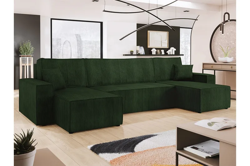 Magston 4-sits Hörnbäddsoffa - Products - Möbler - Soffa - Bäddsoffa - U bäddsoffa