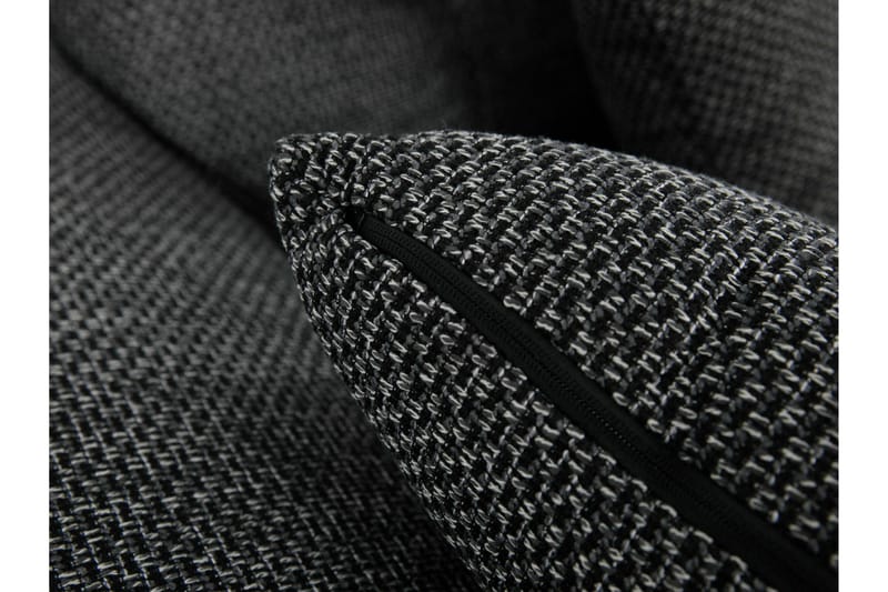 Niko U-Bäddsoffa 350x205x76 cm Divan Vänster - Grå - Products - Möbler - Soffa - Bäddsoffa - Bäddsoffa längsbäddad