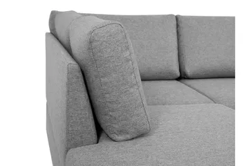 Taberk Bäddsoffa med Divan och Schäslong 5-sits - Grå - Products - Möbler - Soffa - Bäddsoffa - Bäddsoffa divan