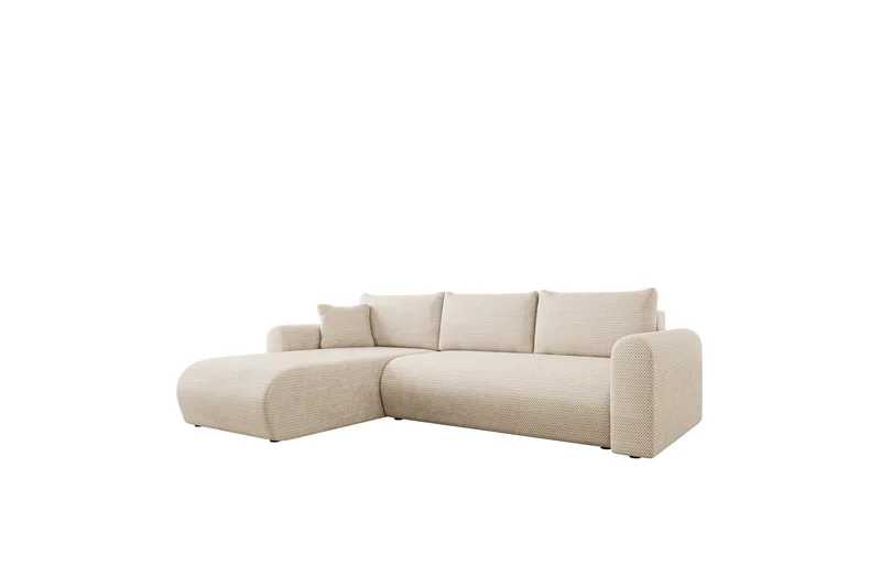 Tacon Bäddsoffa m. Divan 3-sits - Beige - Products - Möbler - Soffa - Bäddsoffa - Bäddsoffa divan