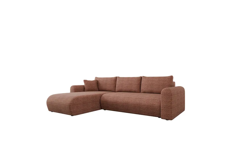 Tacon Bäddsoffa m. Divan 3-sits, Rosa