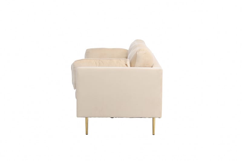 Boom Sammetssoffa 3-sits - Beige - Products - Möbler - Soffa - 3 sits soffa
