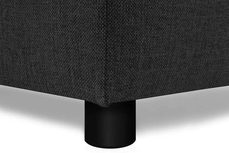 Crazy 5-sits Högervänd U-formad X-Large Soffa med Divan och Schäslong i Tyg - Antracit - Products - Möbler - Soffa - U-soffa