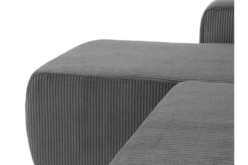 Barile Soffa med Divan 3-sits - Grå - Products - Möbler - Soffa - Divansoffa & schäslongsoffa - 3 sits soffa med divan