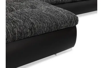 Cerys Soffa med Divan 3-sits - Grå - Products - Möbler - Soffa - Divansoffa & schäslongsoffa - 3 sits soffa med divan