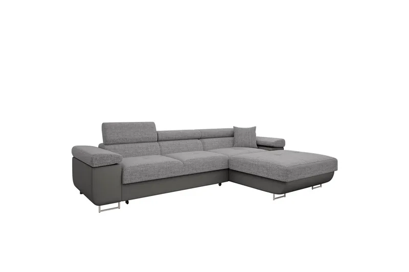 Gabina Soffa med Divan 3-sits, Grå