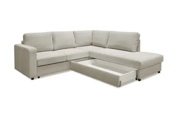 Paris Bäddsoffa - Beige - Products - Möbler - Soffa - Divansoffa & schäslongsoffa - 4 sits soffa med divan