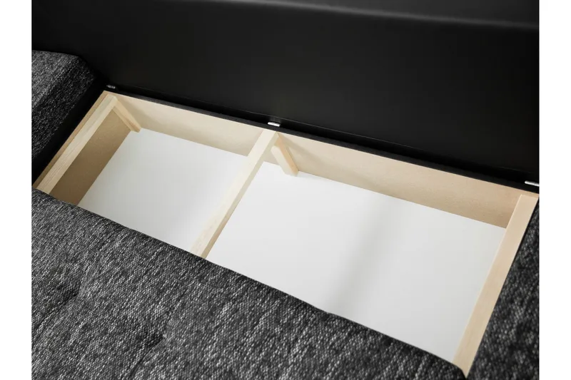 Gamal Soffa Dubbeldivan 4-sits - Vit - Products - Möbler - Soffa - U-soffa